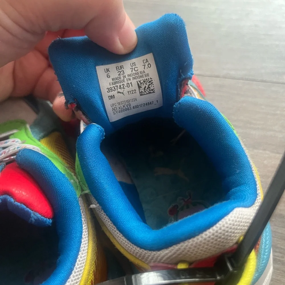 PUMA Kids' Colorblock Athletic Sneakers - Cocomelon - Picture 3 of 6